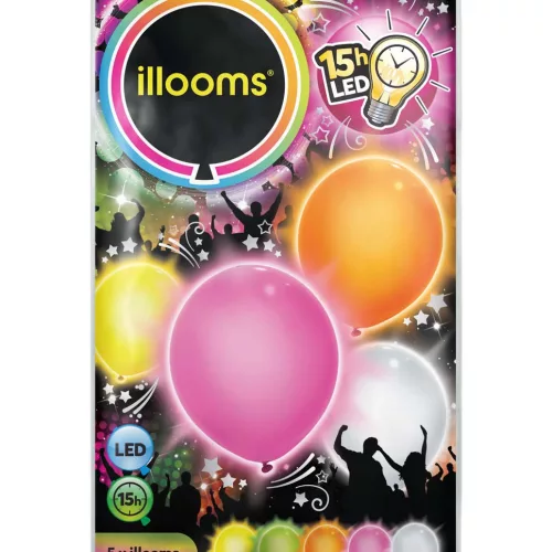 Photo du produit 5 Ballons LED summer party Illooms ®
