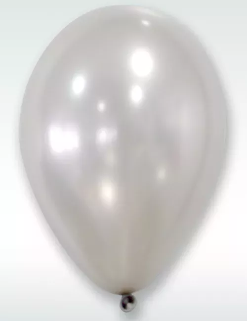 Photo du produit 50 Ballons argent métallisé