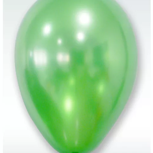 Photo du produit 50 Ballons verts métallisés