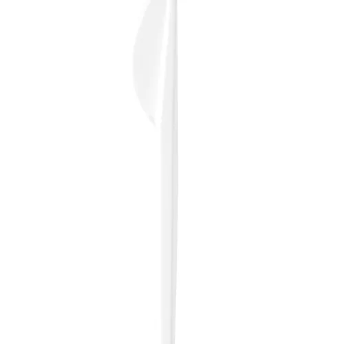 Photo du produit 50 Couteaux en plastique blanc 16.5 cm