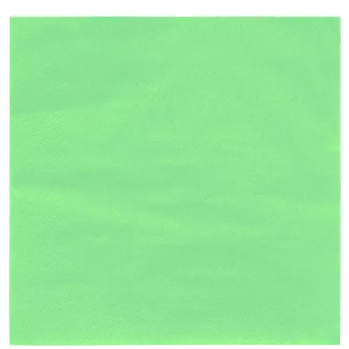 Photo du produit 50 Serviettes vert clair 38 x 38 cm