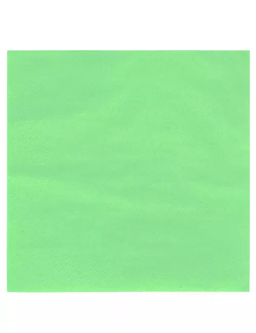 Photo du produit 50 Serviettes vert clair 38 x 38 cm