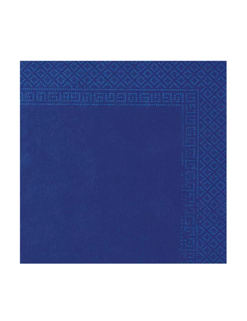 Photo du produit 50 Serviettes bleu marine 38 x 38 cm