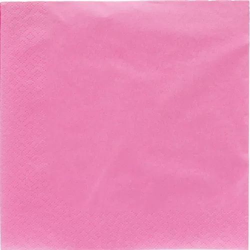 Photo du produit 50 Serviettes en papier fuchsia 38 x 38 cm