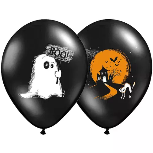 Photo du produit 6 Balllons Halloween Boo
