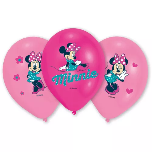 Photo du produit 6 Ballons en latex Minnie
