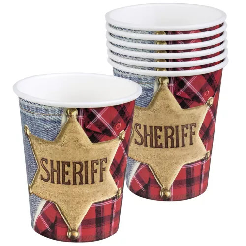Photo du produit 6 Gobelets Western Wild West 25 cl