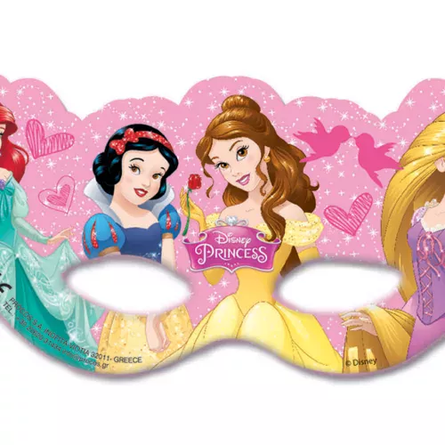 Photo du produit 6 Masques Princesses Disney