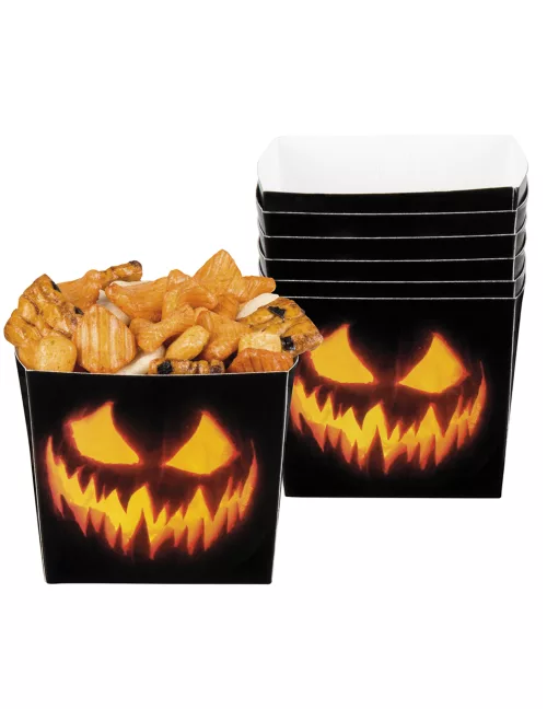Photo du produit 6 Pots apéritifs citrouille terrifiante 40 cl