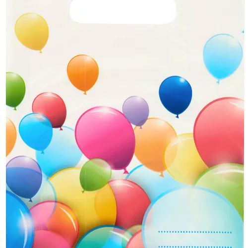 Photo du produit 6 Sacs cadeaux ballons volants 16,5 x 23 cm
