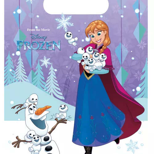 Photo du produit 6 Sacs de fête La Reine des Neiges