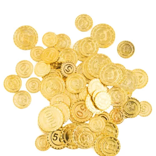 Photo du produit 65 Pièces de monnaie pirate