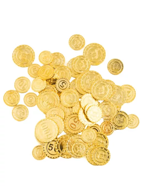 Photo du produit 65 Pièces de monnaie pirate