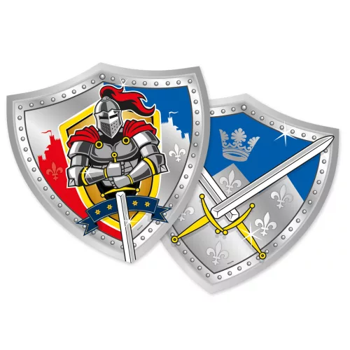 Photo du produit 6 assiettes en carton chevaliers