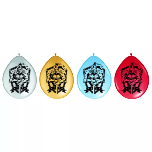Photo du produit 8 Ballons en latex chevaliers
