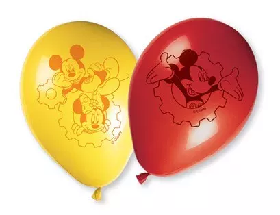 Photo du produit 8 ballons latex Mickey Mouse