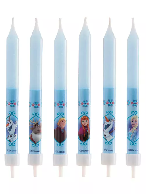 Photo du produit 8 Bougies anniversaire La Reine des Neiges