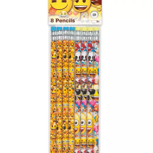 Photo du produit 8 Crayons à papier Emoji