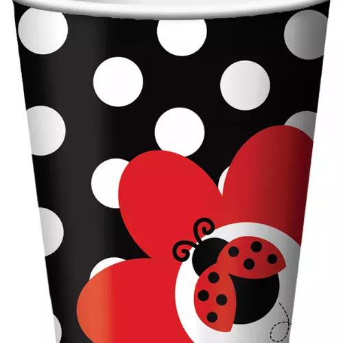 Photo du produit 8 Gobelets carton Coccinelle