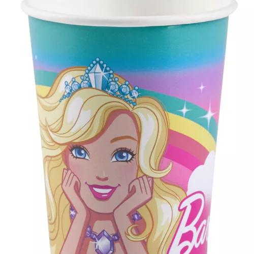Photo du produit 8 Gobelets en carton Barbie Dreamtopia 250 ml