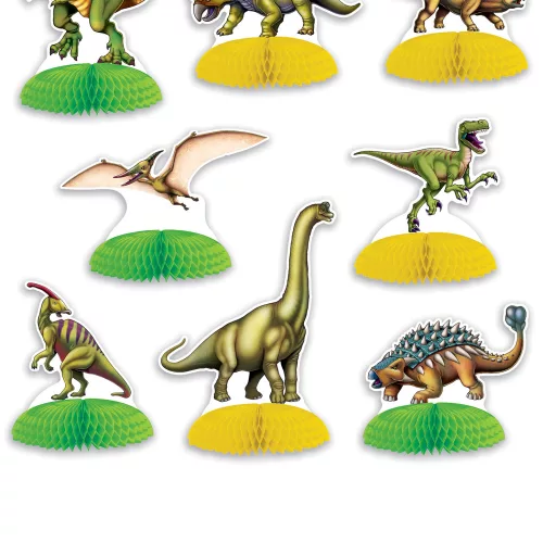 Photo du produit 8 Mini centres de table Dinosaures