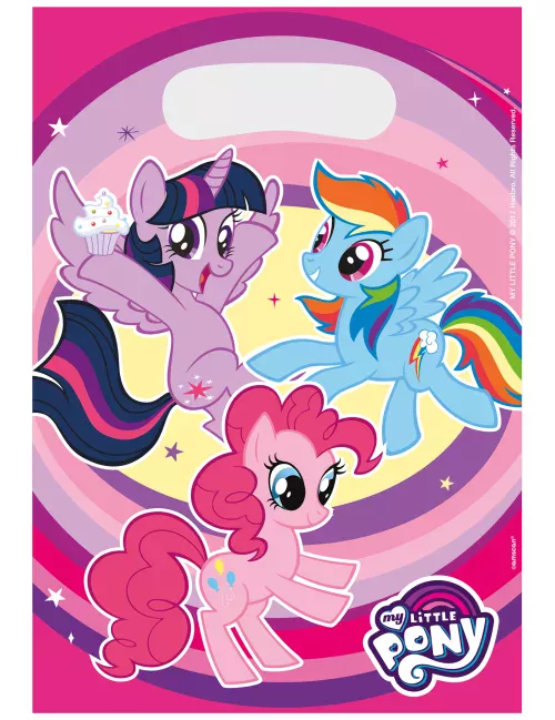 Photo du produit 8 Sacs cadeaux My Little Pony 23 x 16,5 cm