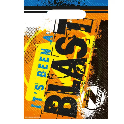 Photo du produit 8 Sacs cadeaux Nerf