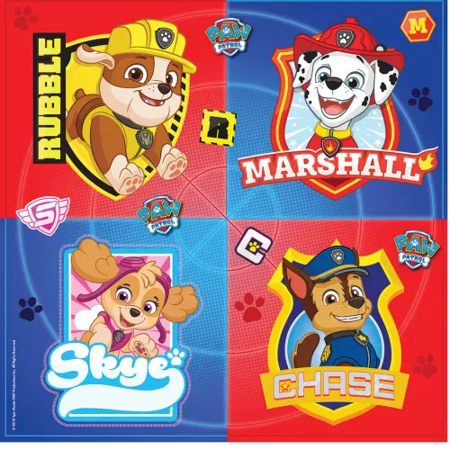 Photo du produit 8 Serviettes en papier Pat' Patrouille 33 X 33 cm