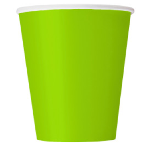 Photo du produit 14 Gobelets en carton vert pomme 270 ml
