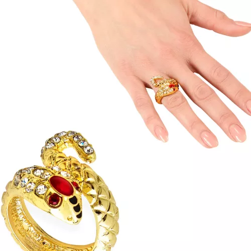 Photo du produit Bague serpent femme