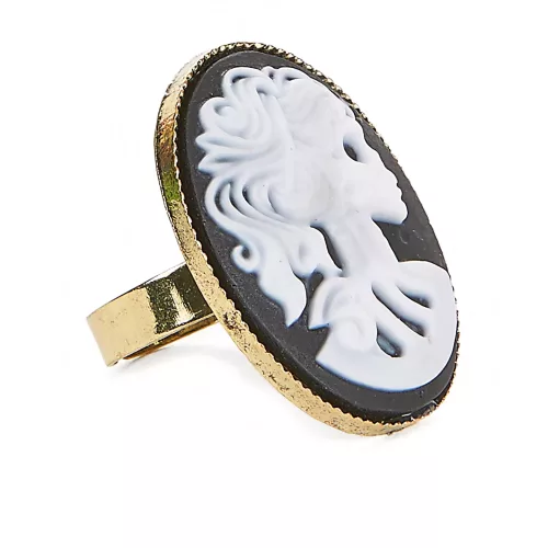 Photo du produit Bague squelette gothique femme Halloween