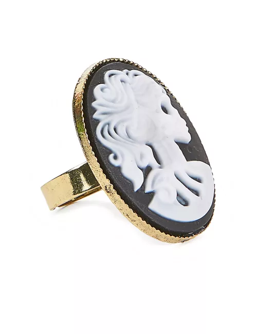 Photo du produit Bague squelette gothique femme Halloween