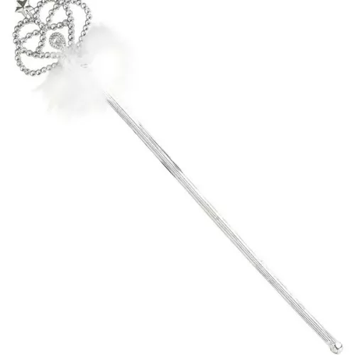 Photo du produit Baguette princesse avec fourrure blanche