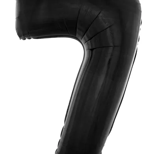 Photo du produit Ballon aluminium chiffre 7 noir 40 cm