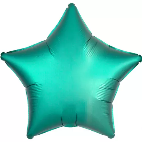 Photo du produit Ballon aluminium Etoile vert menthe 43 cm
