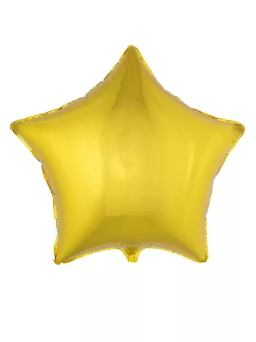 Photo du produit Ballon aluminium étoile dorée 70 cm