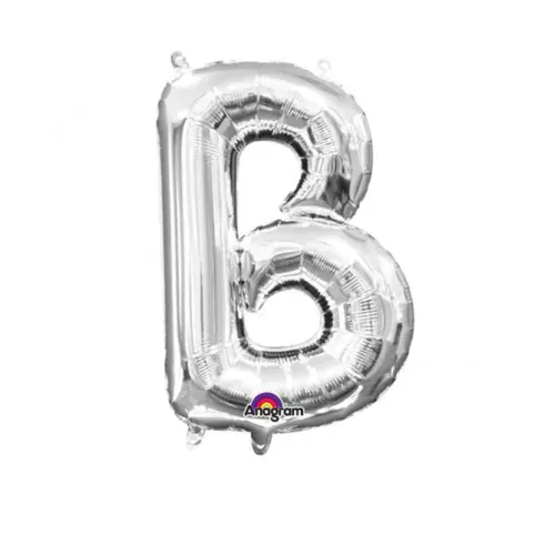 Photo du produit Ballon aluminium Lettre B argent 33 cm