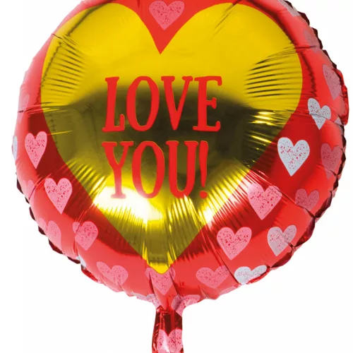 Photo du produit Ballon aluminium Love you 45 cm