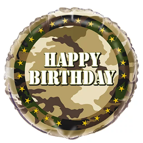 Photo du produit Ballon aluminium militaire 45 cm