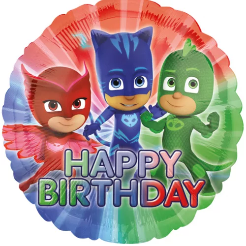 Photo du produit Ballon aluminium Pyjamasques Hapy Birthday 43 cm