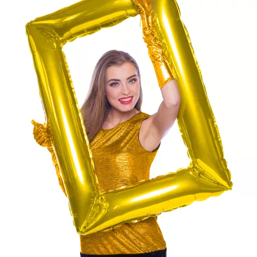 Photo du produit Ballon Cadre couleur Or