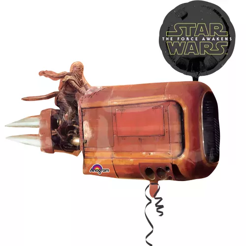 Photo du produit Ballon en aluminium 88cm x 73cmStar Wars VII