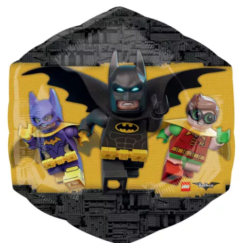 Photo du produit Ballon en aluminium Lego Batman 55 x 58 cm
