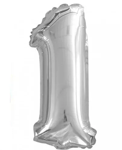 Photo du produit Ballon aluminium chiffre 1 35 cm
