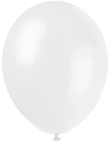 Photo du produit 12 Ballons blancs 28 cm