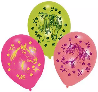 Photo du produit 6 Ballons chevaux