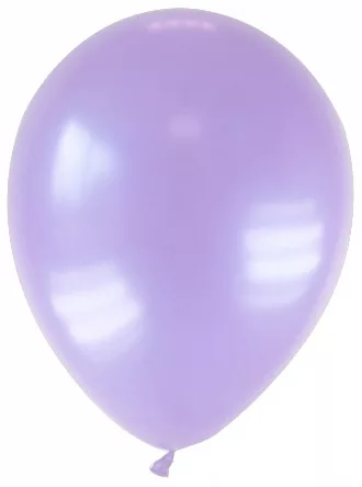 Photo du produit 12 Ballons métallisés lavande 28 cm