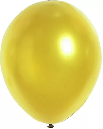 Photo du produit 100 Ballons doré métallisé 29 cm