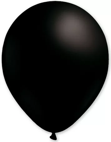 Photo du produit 100 Ballons noirs 27 cm