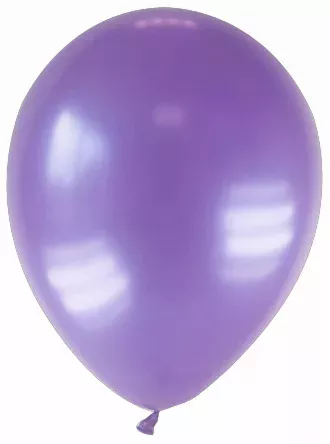 Photo du produit 12 Ballons métallisés violets 28 cm